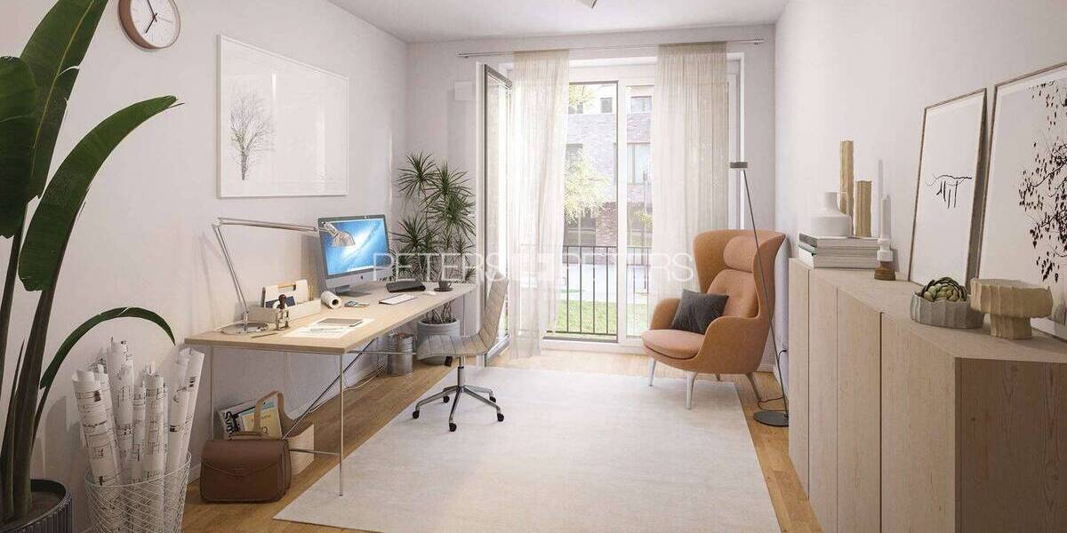 Etagenwohnung Hamburg Groß Borstel - 2 Zimmer, 58 m&sup2;, 1.399&euro; | Angebot:26596670