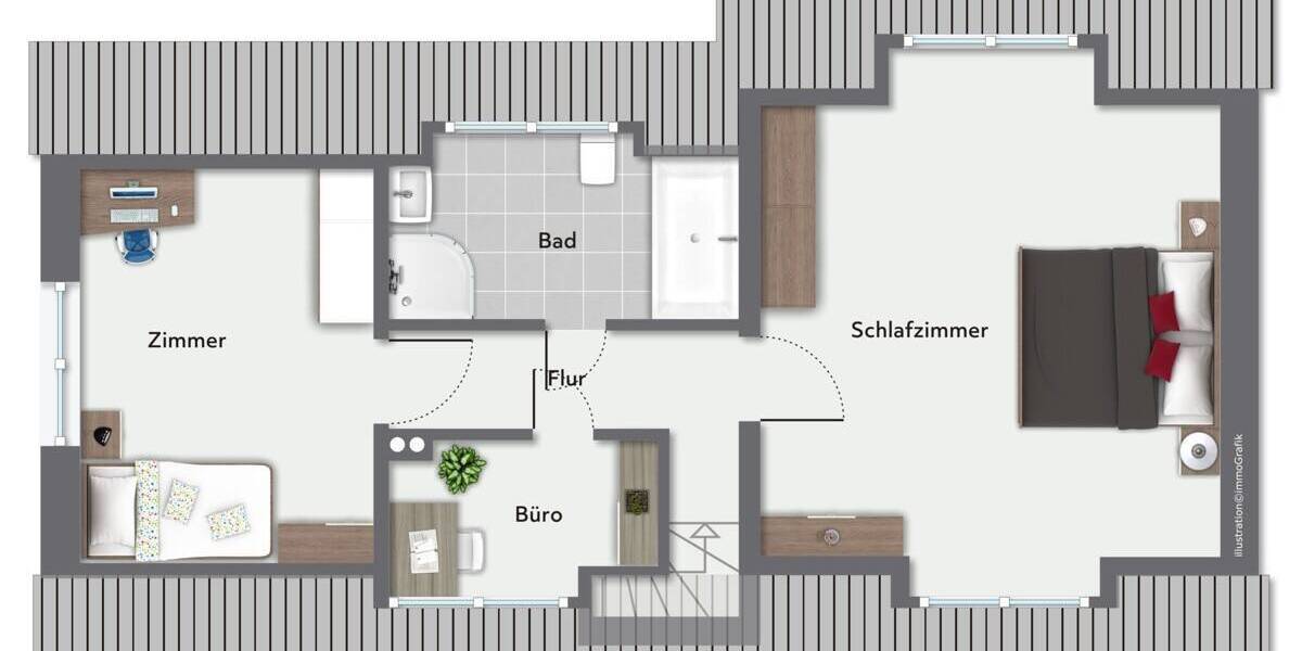 Einfamilienhaus Halstenbek - 4 Zimmer, 92 m&sup2;, 365.000&euro; | Angebot:26017785