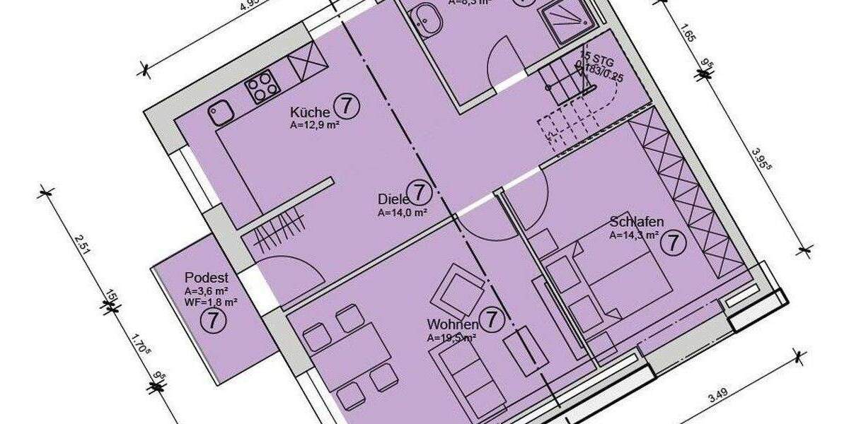 Doppelhaushälfte Pinneberg - 9 Zimmer, 200 m&sup2;, 574.000&euro; | Angebot:25712015