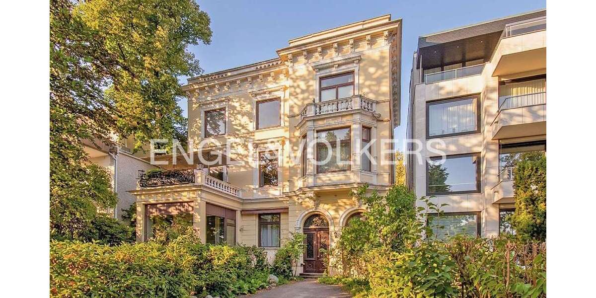 Einfamilienhaus Hamburg Uhlenhorst - 17 Zimmer, 942 m&sup2;, 9.500.000&euro; | Angebot:24624800
