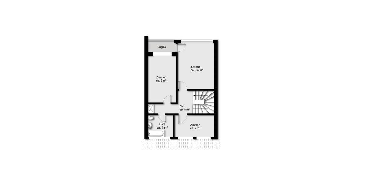 Reihenmittelhaus Norderstedt / Harksheide Harksheide - 6 Zimmer, 110 m&sup2;, 395.000&euro; | Angebot:25777497