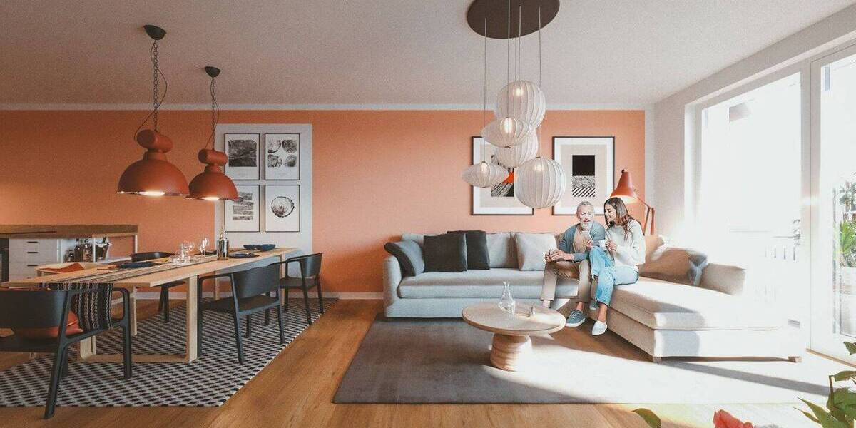 Etagenwohnung Rellingen - 2 Zimmer, 64 m&sup2;, 368.400&euro; | Angebot:25669517