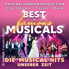 Best of famous Musicals - Die Musical-Hits unserer Zeit 28.03.2027 Laeiszhalle Hamburg