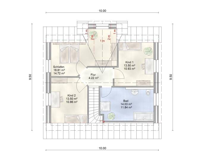 Einfamilienhaus Hohenfelde - 4 Zimmer, 133 m&sup2;, 461.300&euro; | Angebot:25728049