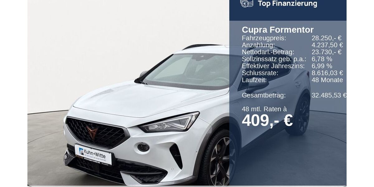 Cupra Formentor 29.250 km 28.250 &euro; Wedel 22880