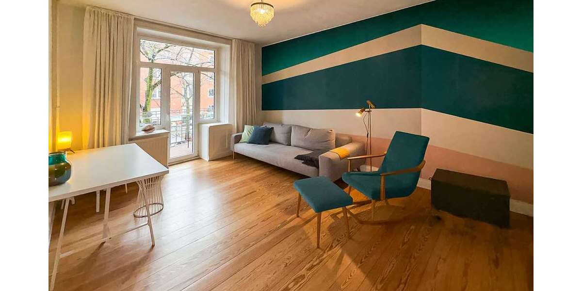 Etagenwohnung Hamburg Altona-Nord - 2 Zimmer, 47 m&sup2;, 399.000&euro; | Angebot:25915219