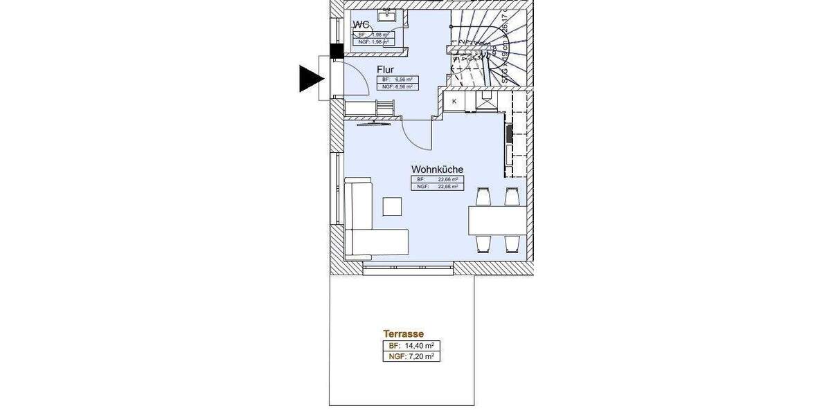 Etagenwohnung Hamburg Niendorf - 5 Zimmer, 107 m&sup2;, 598.000&euro; | Angebot:25746581