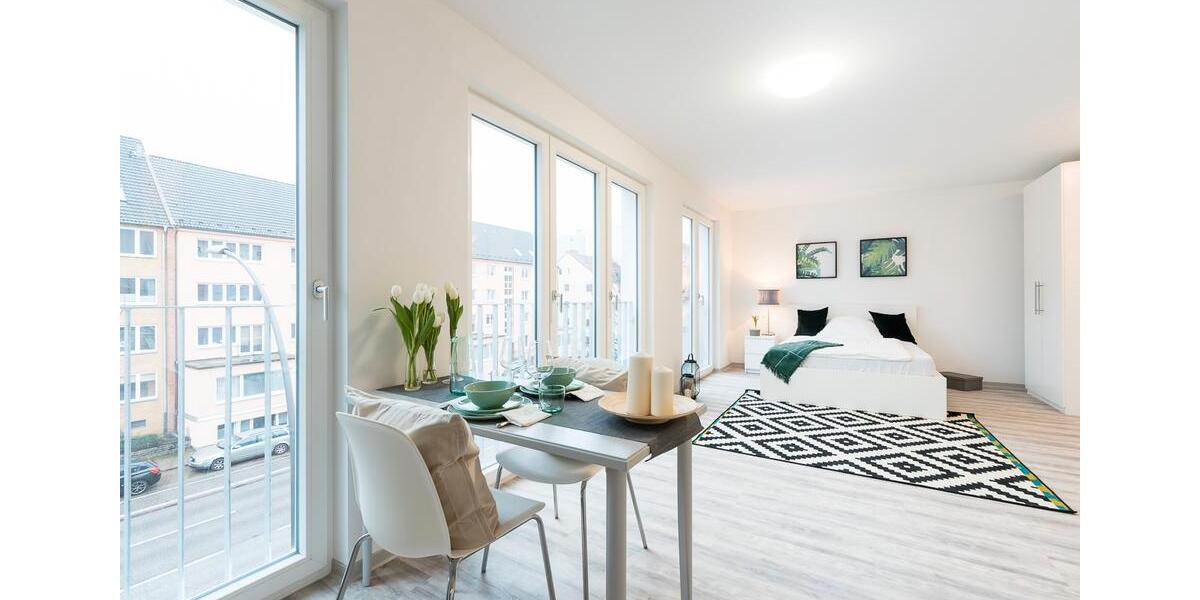 Etagenwohnung Hamburg Hohenfelde - 1 Zimmer, 25 m&sup2;, 734&euro; | Angebot:25368968