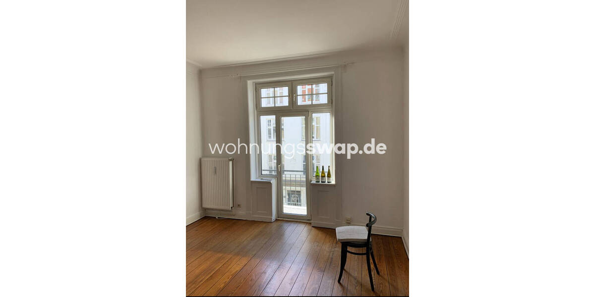 Etagenwohnung Hamburg Hoheluft-West - 3 Zimmer, 90 m&sup2;, 1.400&euro; | Angebot:25936430