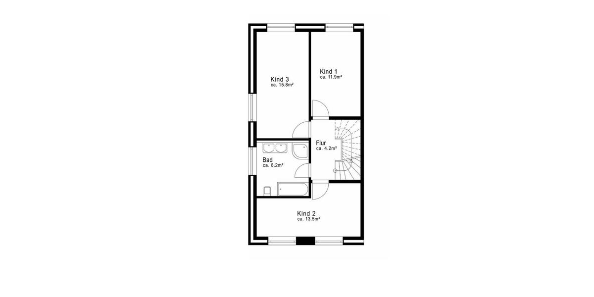 Reihenhaus Pinneberg - 6 Zimmer, 152 m&sup2;, 2.300&euro; | Angebot:23647033