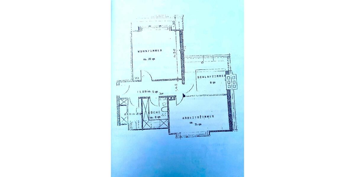 Etagenwohnung Hamburg Wandsbek - 2.5 Zimmer, 60 m&sup2;, 254.000&euro; | Angebot:25782678