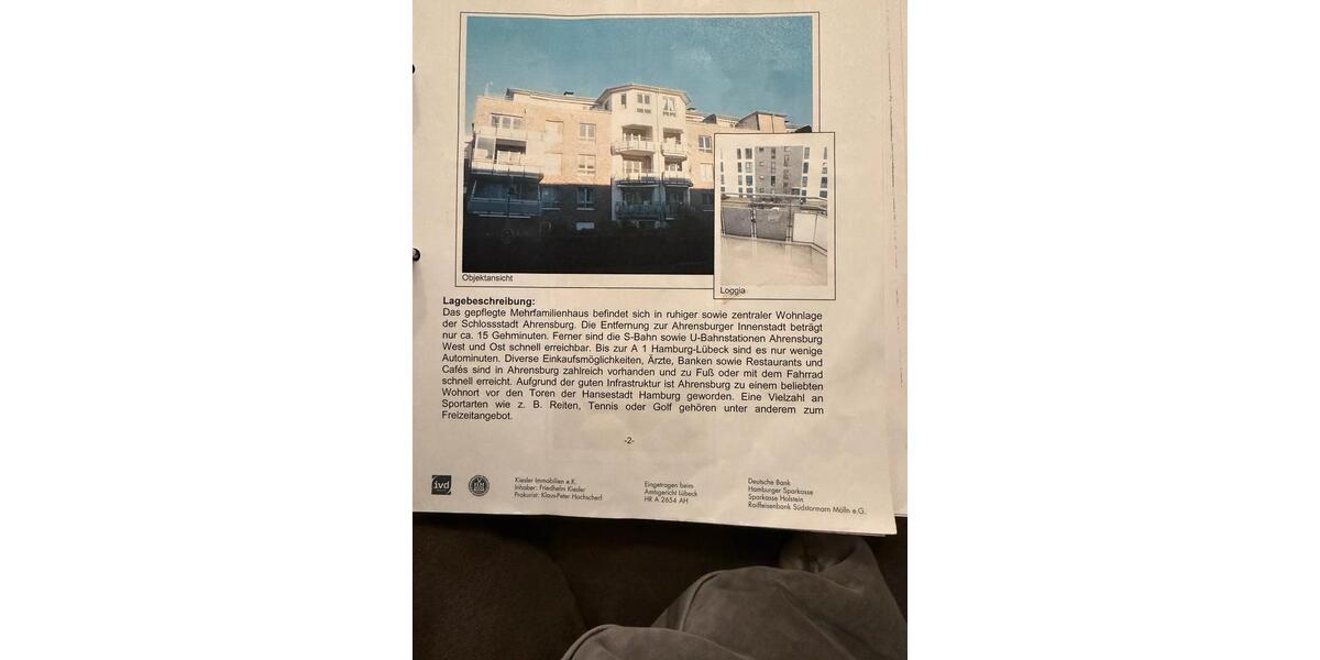 Etagenwohnung Ahrensburg - 3 Zimmer, 88 m&sup2;, 1.350&euro; | Angebot:25902865