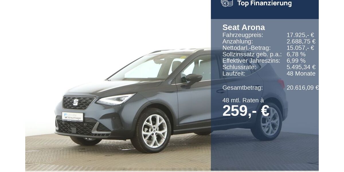 Seat Arona 46.637 km 17.925 &euro; Wedel 22880