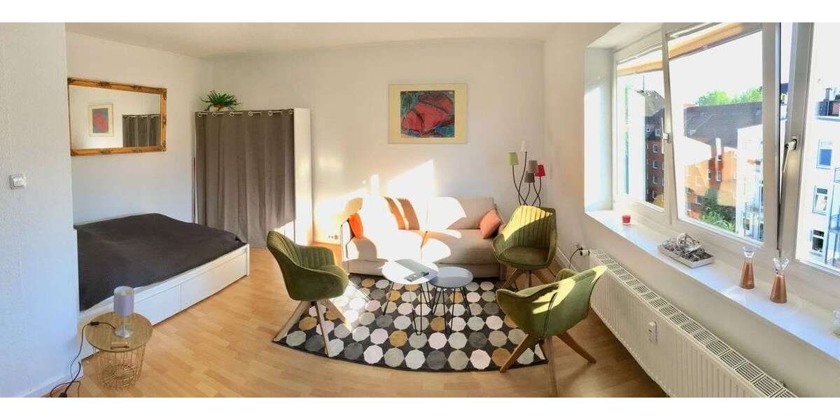 Zimmer Hamburg Hoheluft-West - 1 Zimmer, 1.695&euro; | Angebot:24985142