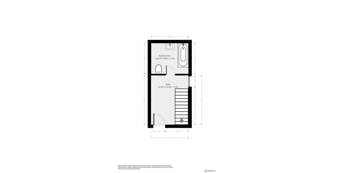 Maisonettenwohnung Barsbüttel - 2 Zimmer, 65 m&sup2;, 950&euro; | Angebot:25936255