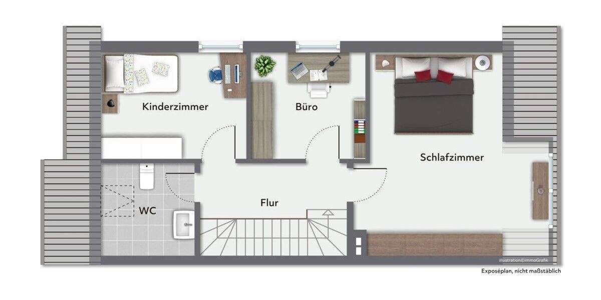 Doppelhaushälfte Quickborn - 4 Zimmer, 108 m&sup2;, 299.000&euro; | Angebot:25743556