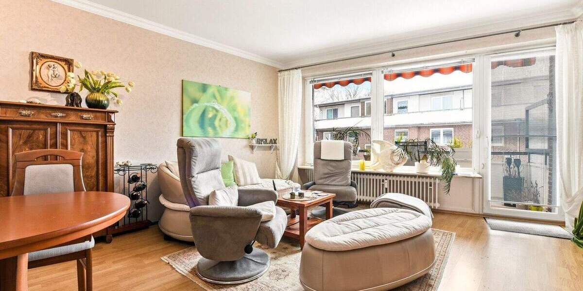 Etagenwohnung Hamburg Rahlstedt - 3 Zimmer, 72 m&sup2;, 300.000&euro; | Angebot:25661297