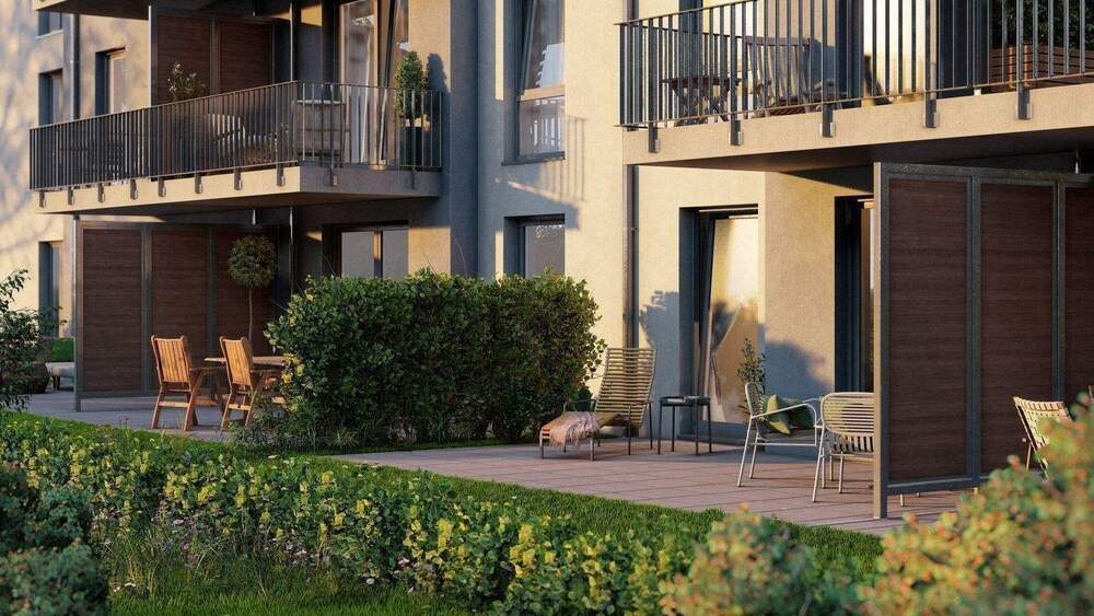 Terrassenwohnung Norderstedt Harksheide - 2 Zimmer, 67 m&sup2;, 349.000&euro; | Angebot:25675057