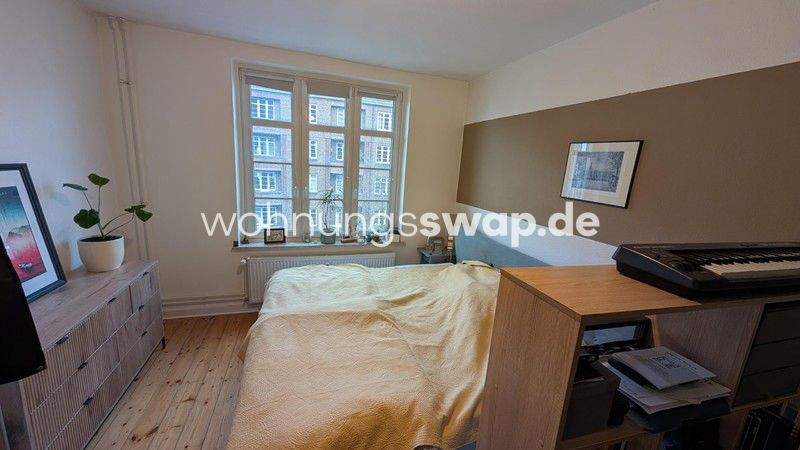 Etagenwohnung Hamburg Uhlenhorst - 2 Zimmer, 70 m&sup2;, 1.160&euro; | Angebot:25933301