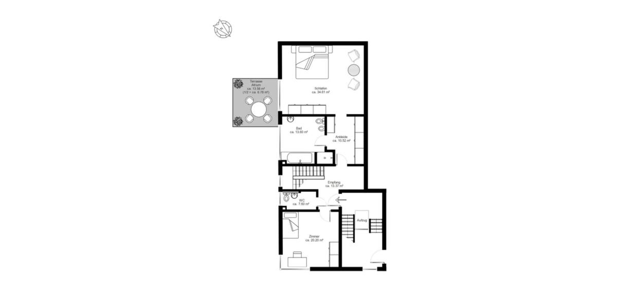 Maisonettenwohnung Hamburg Harburg - 4 Zimmer, 215 m&sup2;, 3.000&euro; | Angebot:24876425
