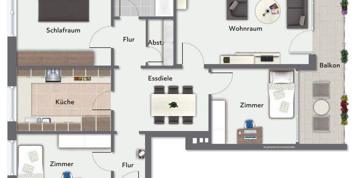 Etagenwohnung Kaltenkirchen - 3 Zimmer, 90 m&sup2;, 249.000&euro; | Angebot:25743514