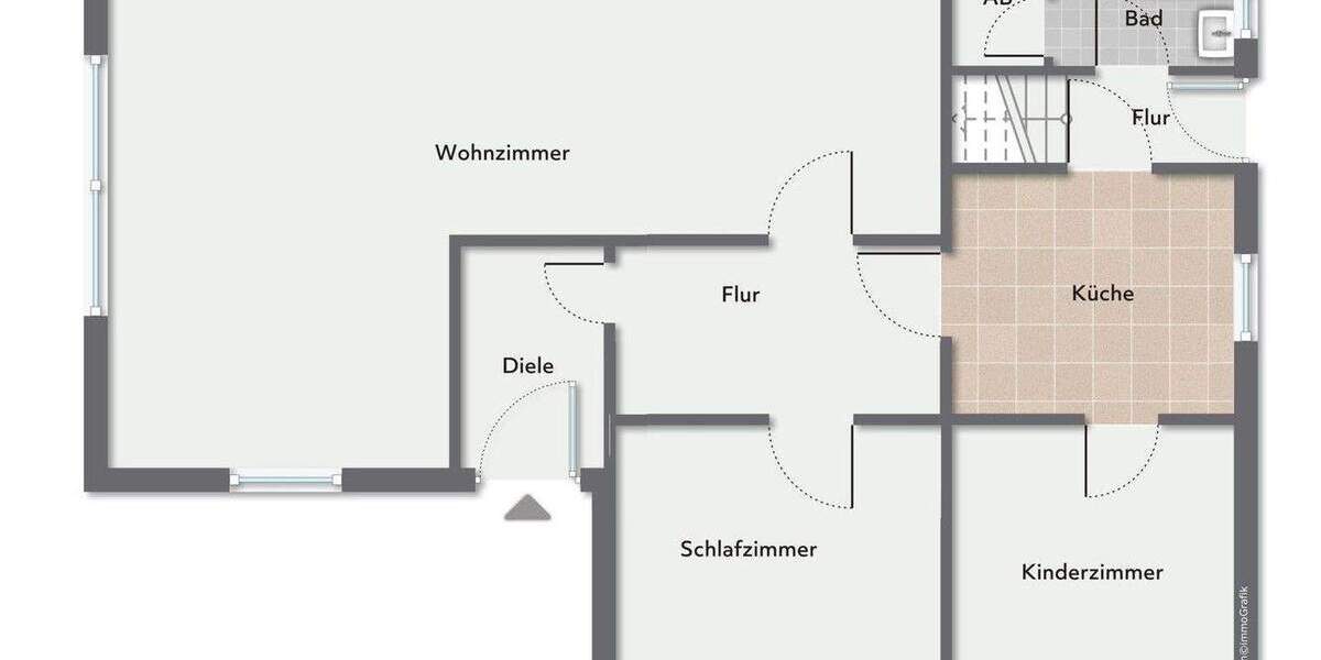Etagenwohnung Barmstedt - 3 Zimmer, 89 m&sup2;, 755&euro; | Angebot:25668894