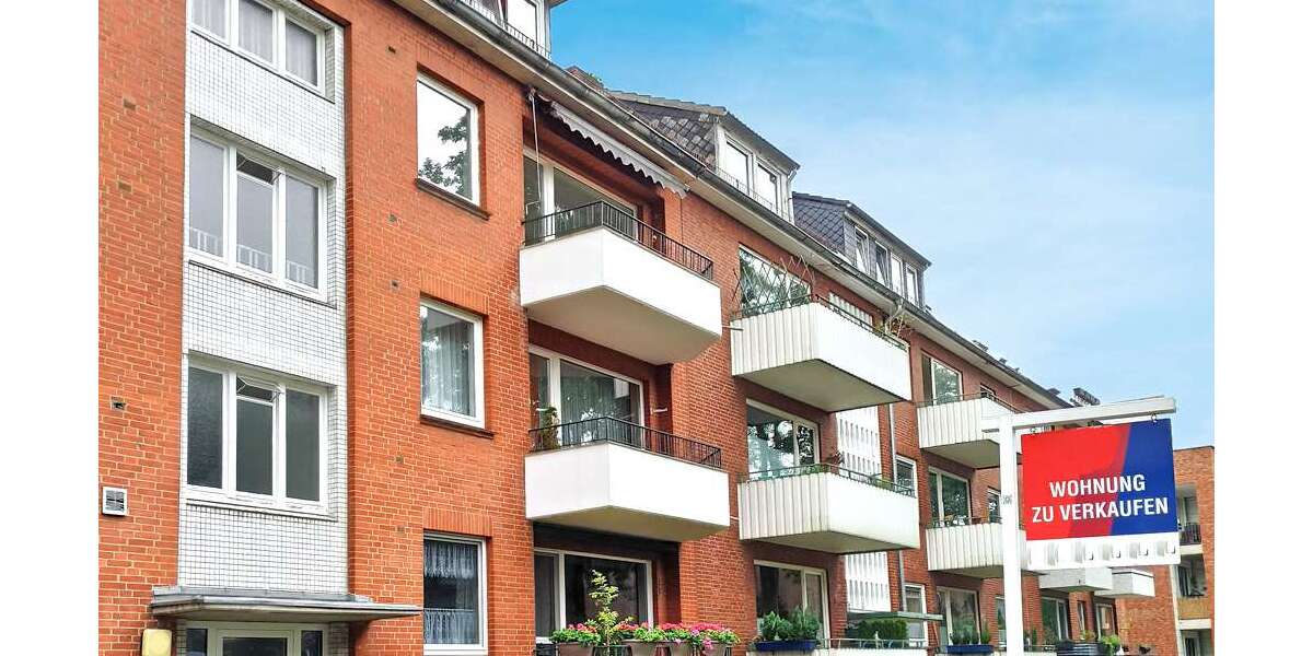 Etagenwohnung Hamburg Wandsbek - 3 Zimmer, 71 m&sup2;, 399.500&euro; | Angebot:25915437
