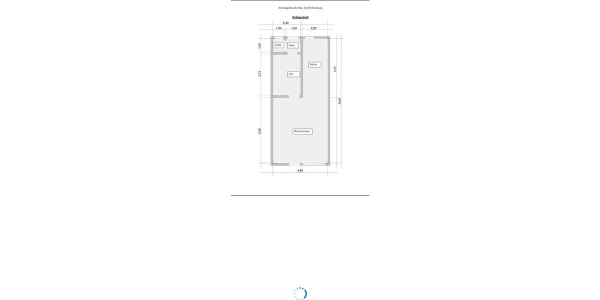 Reihenhaus Hamburg Wandsbek - 3 Zimmer, 99 m&sup2;, 400.000&euro; | Angebot:25611810
