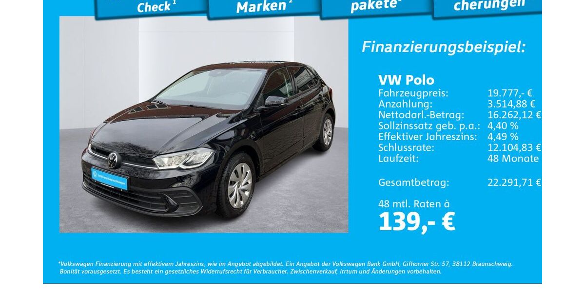 VW Polo 14.820 km 19.444 &euro; Hamburg 22303