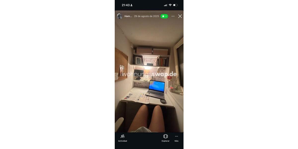 Etagenwohnung Hamburg Hohenfelde - 2 Zimmer, 46 m&sup2;, 687&euro; | Angebot:26393418