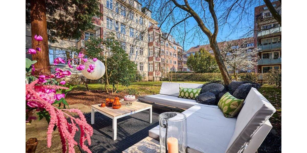 Etagenwohnung Hamburg Eppendorf - 4 Zimmer, 110 m&sup2;, 985.000&euro; | Angebot:25929368