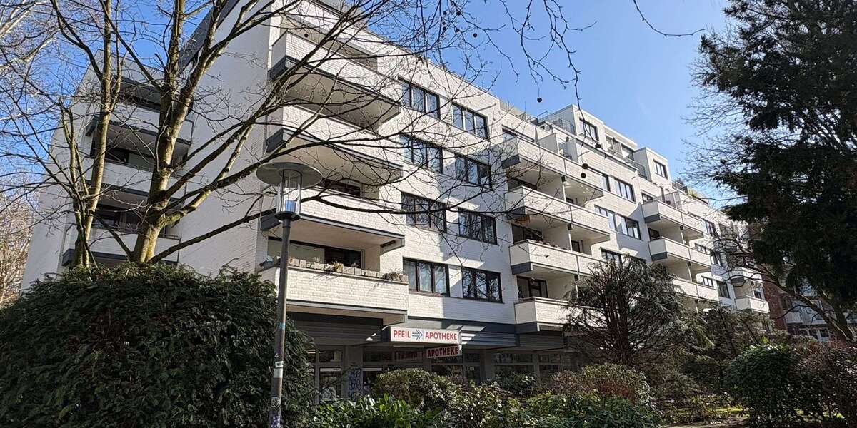 Etagenwohnung Hamburg Eimsbüttel - 2 Zimmer, 60 m&sup2;, 399.000&euro; | Angebot:25718372