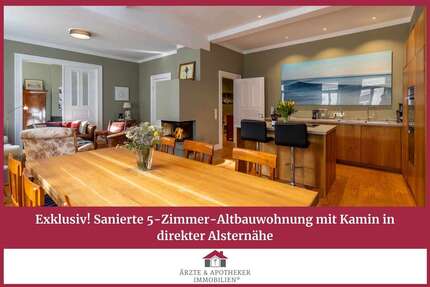 Wohnung Hamburg Altstadt - 5 Zimmer, 151 m&sup2;, 4.250&euro; | Angebot:27214049
