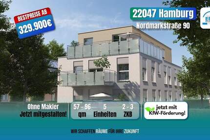 Wohnung Hamburg Tonndorf - 2 Zimmer, 329.900&euro; | Angebot:25820806