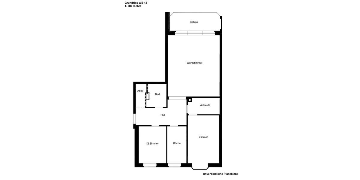 Etagenwohnung Schenefeld - 3 Zimmer, 76 m&sup2;, 299.000&euro; | Angebot:25947898