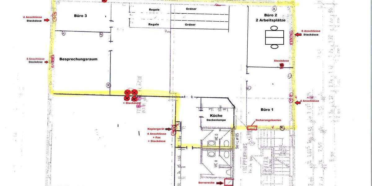 Gewerbeobjekt Norderstedt Garstedt - 4 Zimmer, 174 m&sup2;, 1.914&euro; | Angebot:25739191