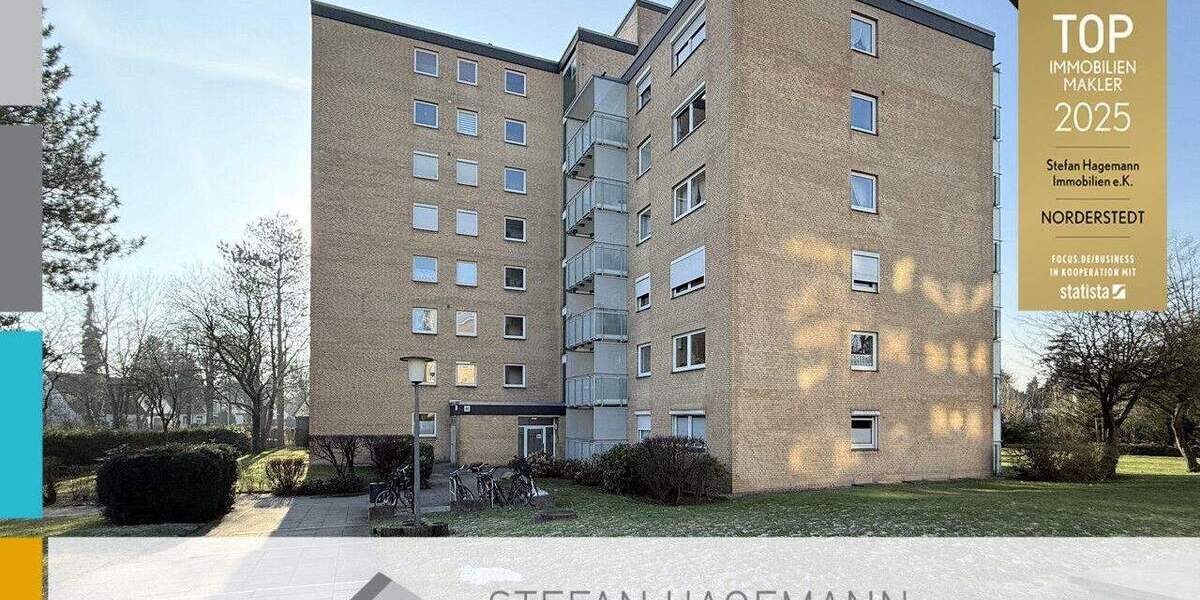Etagenwohnung Norderstedt Garstedt - 3 Zimmer, 87 m&sup2;, 319.000&euro; | Angebot:25773175