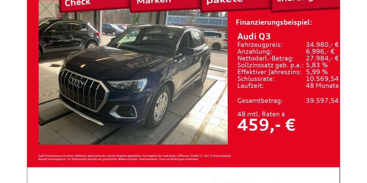 Audi Q3 32.666 km 33.220 &euro; Hamburg 22419