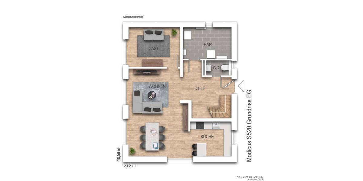 Einfamilienhaus Elmenhorst - 5 Zimmer, 139 m&sup2;, 549.400&euro; | Angebot:25958535