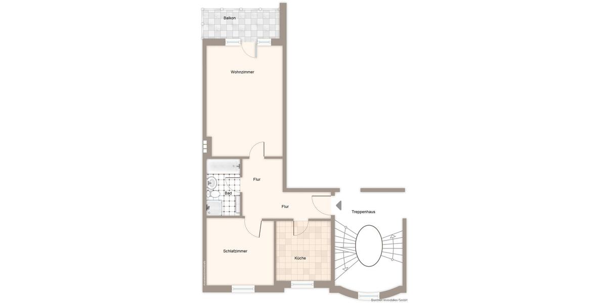 Etagenwohnung Kölln-Reisiek Reisiek - 2 Zimmer, 69 m&sup2;, 840&euro; | Angebot:24881100
