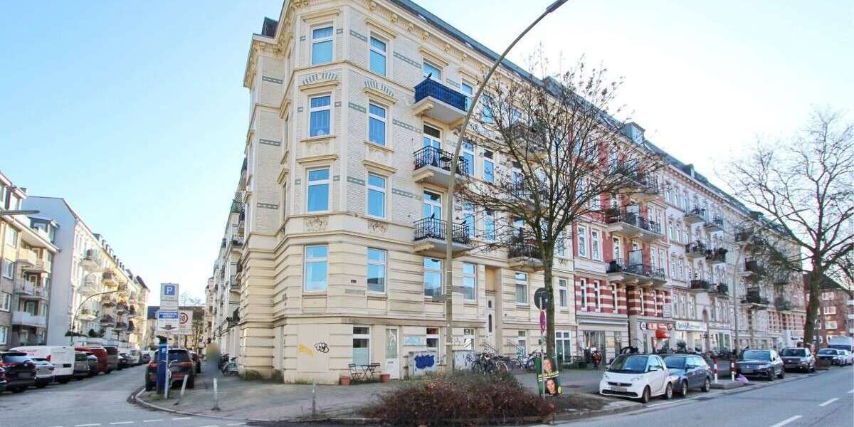 Etagenwohnung Hamburg Hoheluft-West - 4 Zimmer, 92 m&sup2;, 719.000&euro; | Angebot:25519295