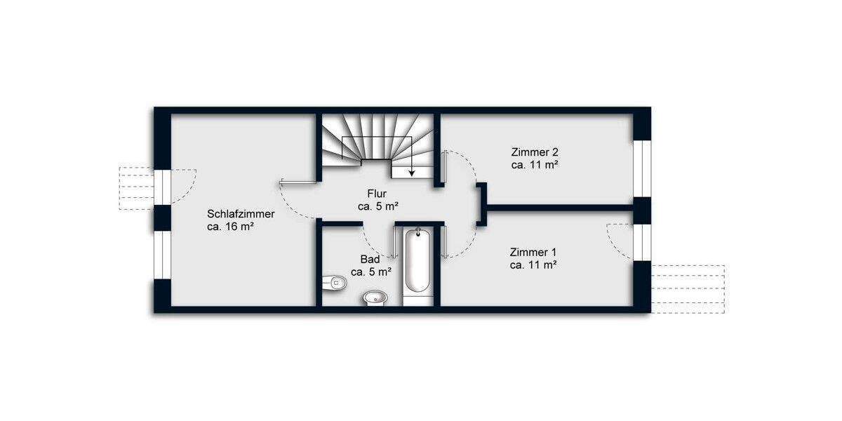 Reihenmittelhaus Hamburg / Groß-Flottbek Bahrenfeld - 6 Zimmer, 125 m&sup2;, 895.000&euro; | Angebot:25705799