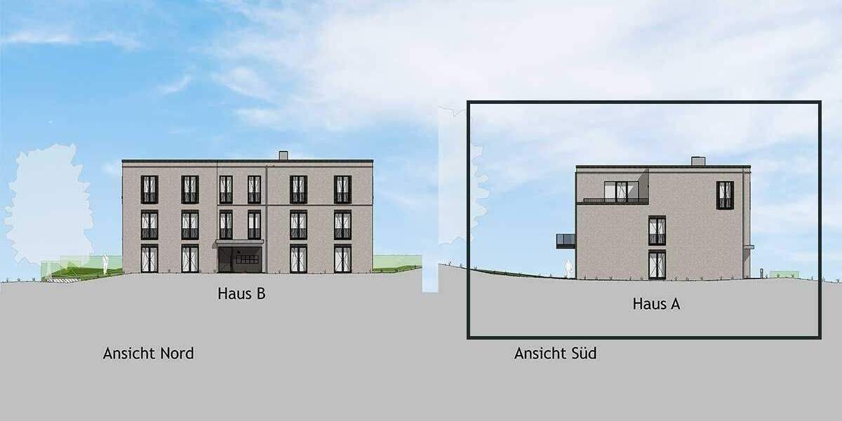 Terrassenwohnung Hamburg Poppenbüttel - 3 Zimmer, 94 m&sup2;, 676.900&euro; | Angebot:25744914