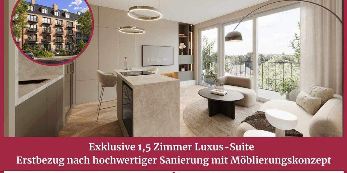Etagenwohnung Hamburg Harvestehude - 1 Zimmer, 33 m&sup2;, 475.000&euro; | Angebot:25879314