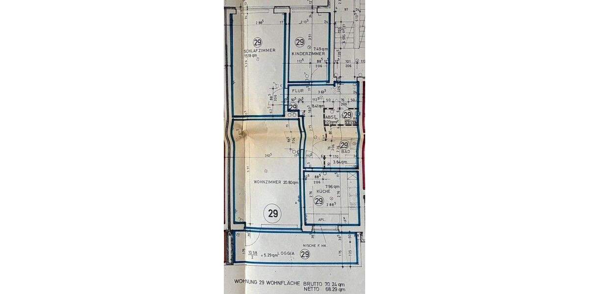 Etagenwohnung Bargteheide - 3 Zimmer, 68 m&sup2;, 188.000&euro; | Angebot:25697559