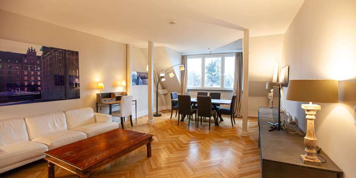 Etagenwohnung Hamburg Harvestehude - 3 Zimmer, 120 m&sup2;, 2.400&euro; | Angebot:25282148