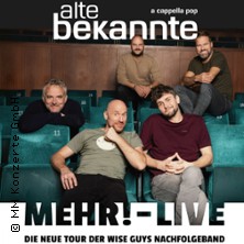 Alte Bekannte - Mehr! - Live 03.10.2026 Laeiszhalle Hamburg