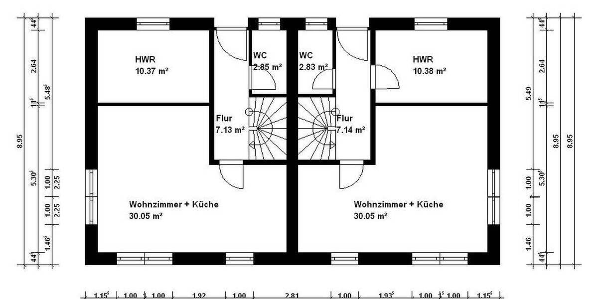 Doppelhaushälfte Hamburg Sasel - 4 Zimmer, 100 m&sup2;, 689.000&euro; | Angebot:26015837