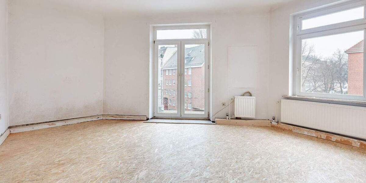 Etagenwohnung Hamburg Eilbek - 3 Zimmer, 65 m&sup2;, 299.000&euro; | Angebot:25695979