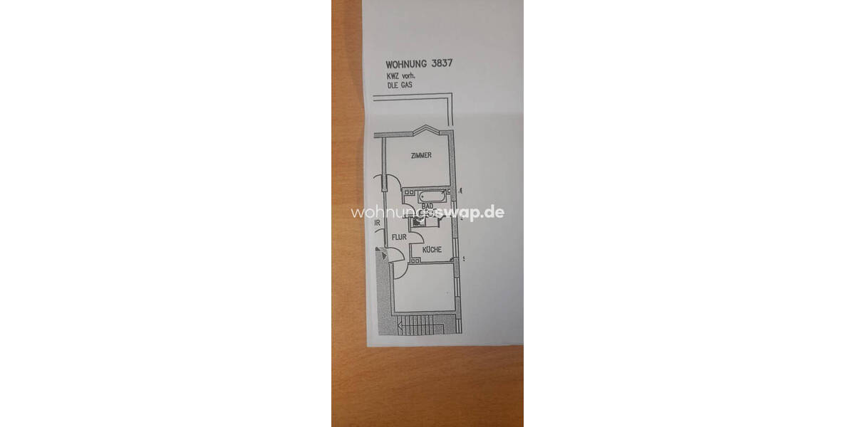 Etagenwohnung Hamburg Borgfelde - 2 Zimmer, 45 m&sup2;, 418&euro; | Angebot:25934368